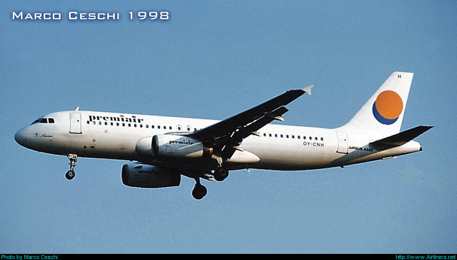 OY-CNH  A320-231  179  Premiair  @ Aeroporto di Verona © Piti Spotter Club Verona 