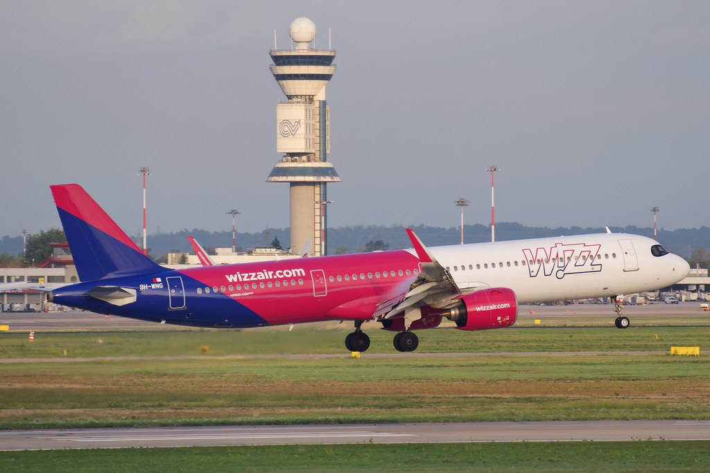9H-WNG Airbus A321-271NX 11931  PW1133G-JM  Wizz Air Malta 2024  @ Milano Malpensa MXP 07 2025 © Piti Spotter Club Verona