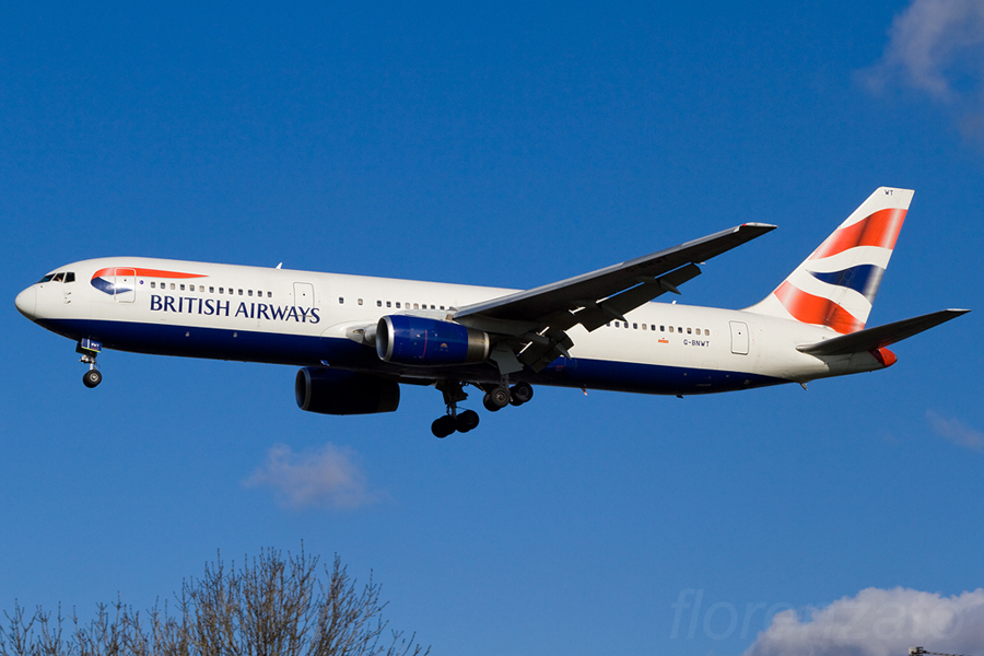 G-BNWT B767-336ER 25828/476 British Airways @ London Heathrow Airport 08.02.2013  © Piti Spotter Club Verona