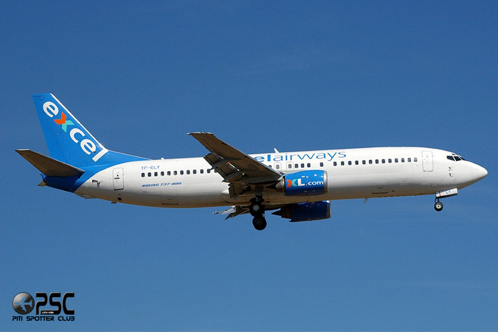 TF-ELY B737-4Q8 25168/2210 Excel Airways