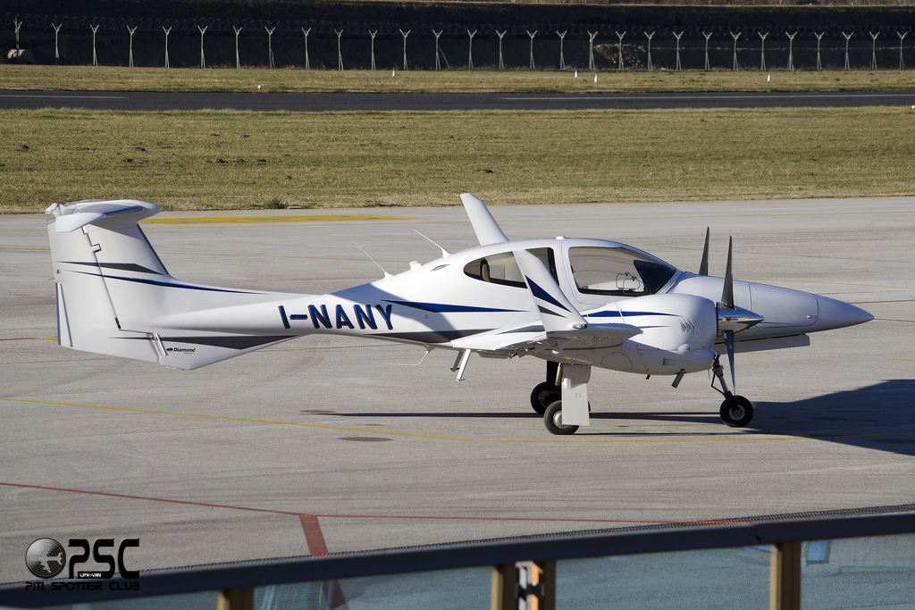 I-NANY - Diamond DA42 - Private @ Aeroporto di Trento © Piti Spotter Club Verona