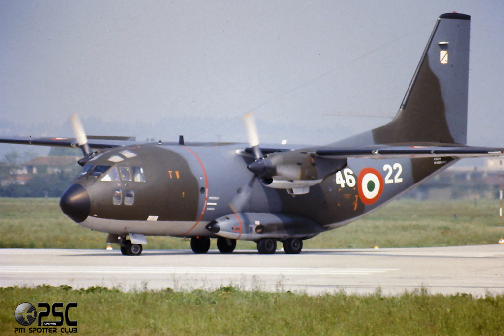MM62115  46-22  G222TCM  4020 @ Aeroporto di Verona   © Piti Spotter Club Verona