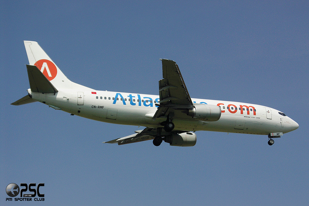 CN-RMF B737-4B6 24807/1880 Atlas Blue