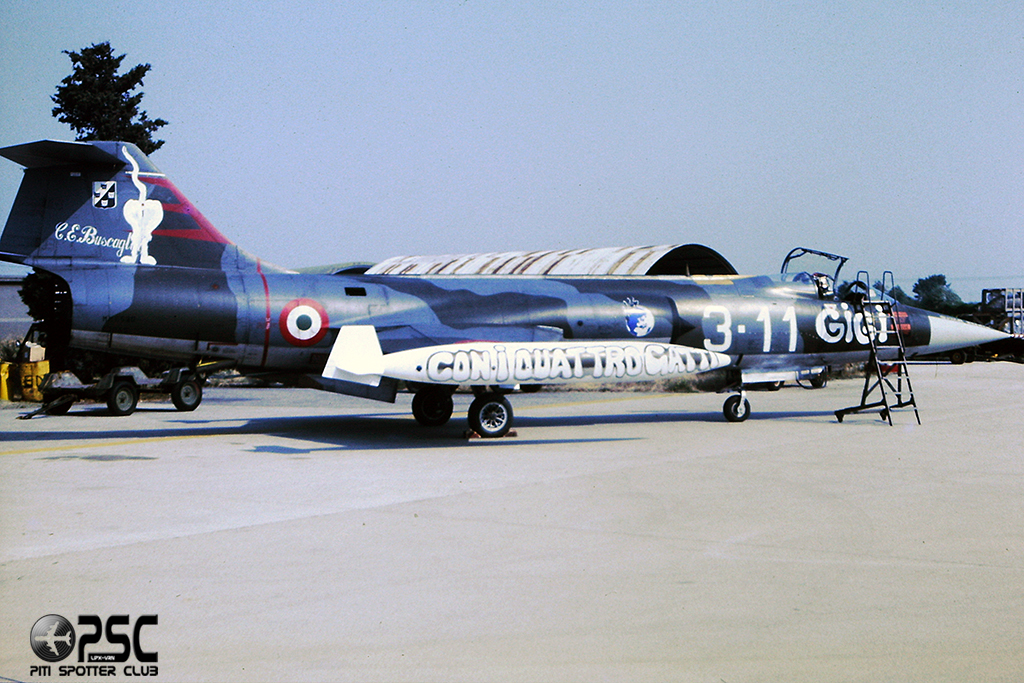 Gli F-104 del Terzo Stormo: 3-11 -  @ Aeroporto di Verona   © Piti Spotter Club Verona