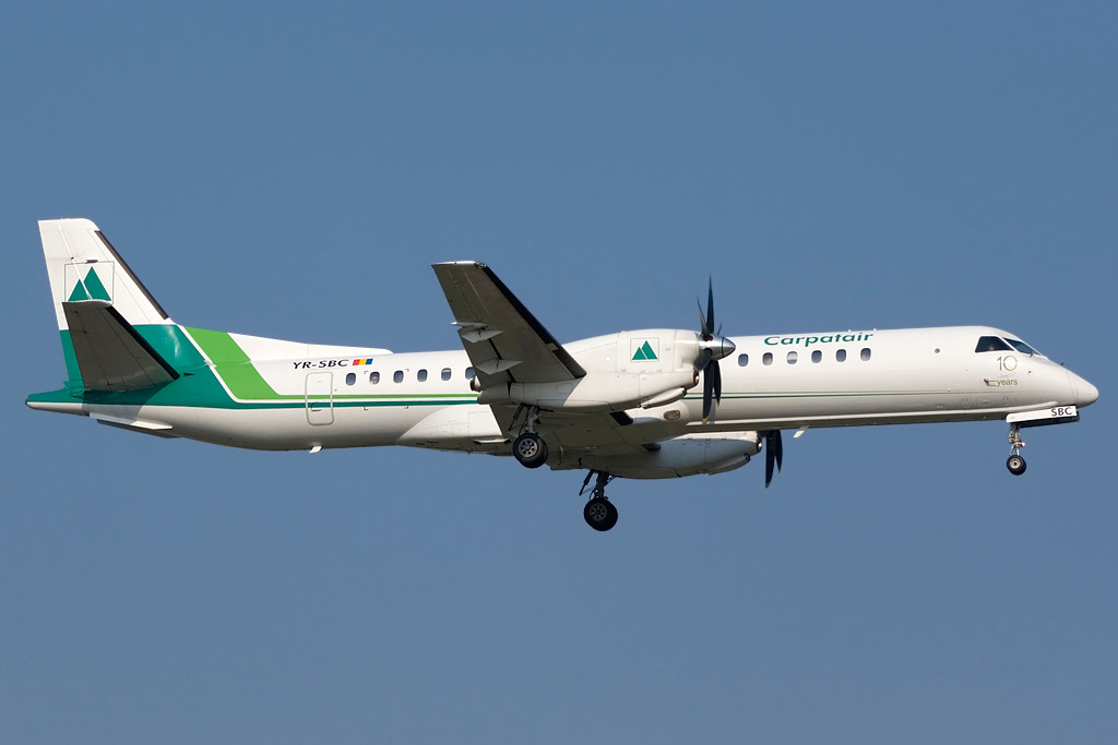 YR-SBC Saab 2000 2000-039 Carpatair