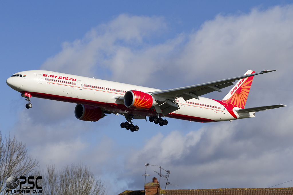 VT-ALU B777-337ER 36319/880 Air India @ London Heathrow Airport 07.02.2014 © Piti Spotter Club Verona
