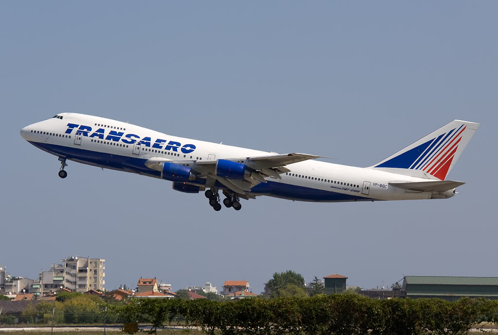 VP-BQC B747-219B 22725/563 Transaero Airlines @ Rimini Airport 20.08.2011 © Piti Spotter Club Verona