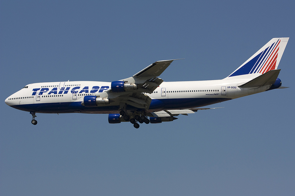 VP-BGU B747-346 23482/640 Transaero Airlines @ Rimini Airport 25.07.2012 © Piti Spotter Club Verona