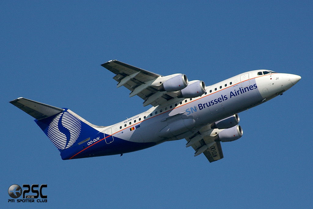OO-DJV BAe146-RJ85 E2295 Brussels Airlines