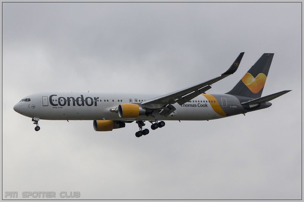 D-ABUA B767-330ER 26991/455 Condor Flugdienst @ Frankfurt Airport 22.10.2014 © Piti Spotter Club Verona