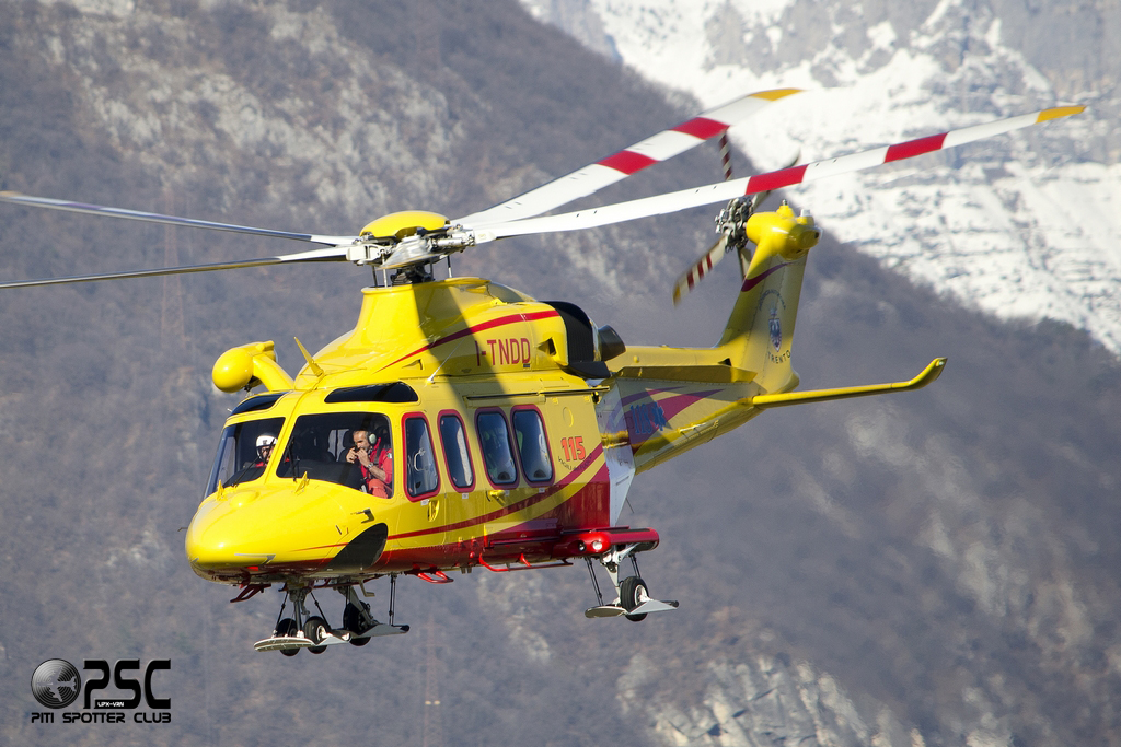 I-TNDD - Agusta-Westland AW-139 - Vigili del Fuoco - Provincia Autonoma di Trento @ Aeroporto di Trento © Piti Spotter Club Verona