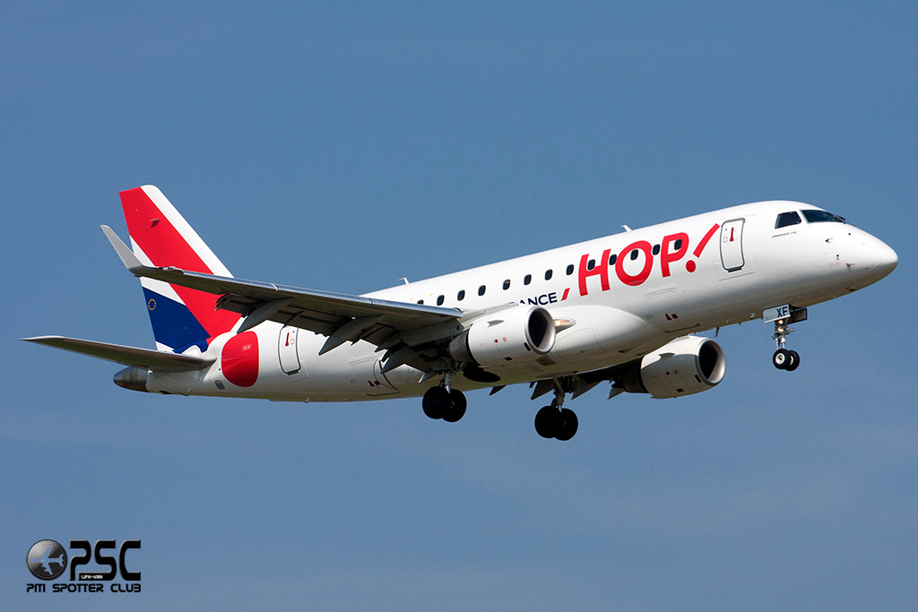 Embraer 170/175 - MSN 292 - F-HBXF  - Hop! livery - @ Aeroporto di Verona © Piti Spotter Club Verona
