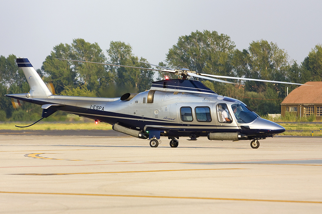 I-ESPA AgustaWestland Grand [A109S] ( c/n no info ) - mfg: 2009 @ Treviso Airport 24.08.2012 © Piti Spotter Club Verona