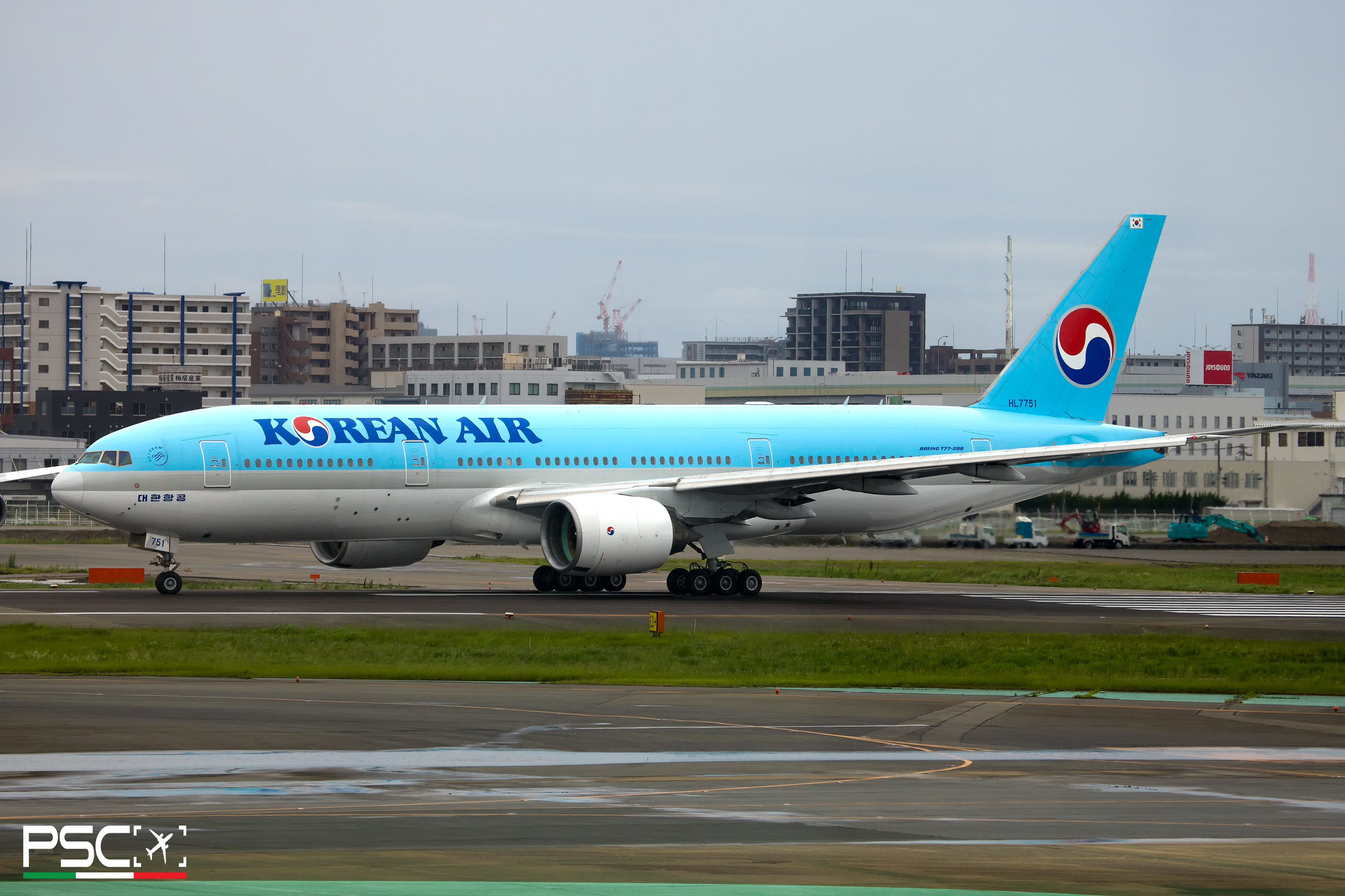 HL7751 Boeing 777-2B5ER 34210 657 PW4090  Korean Air 2007 @ Fukuoka 06.2024 © Piti Spotter Club Verona