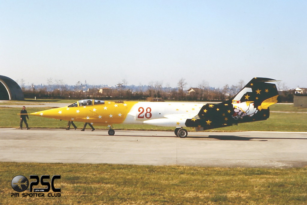 MM6579  28  F-104G  6579 @ Aeroporto di Verona © Piti Spotter Club Verona
