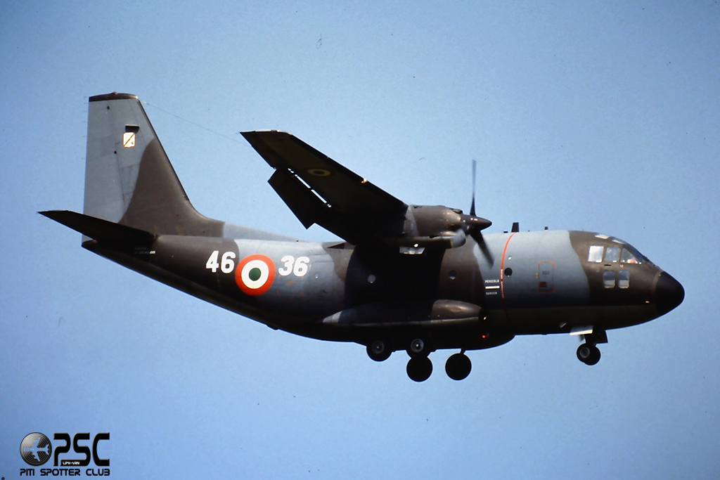 MM62143  46-36  G222TCM  4085 @ Aeroporto di Verona   © Piti Spotter Club Verona