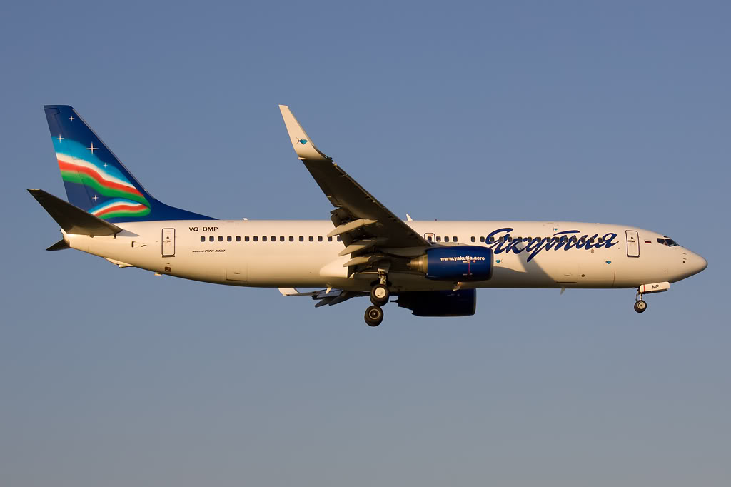 VQ-BMP B737-86N 28617/504 Yakutia Air @ Rimini Airport 20.08.2011 © Piti Spotter Club Verona
