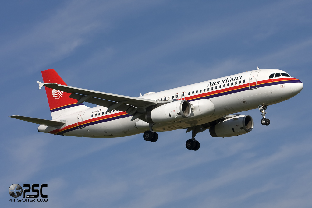 EI-EZT  A320-232  1896  Meridiana  @ Aeroporto di Verona © Piti Spotter Club Verona 
