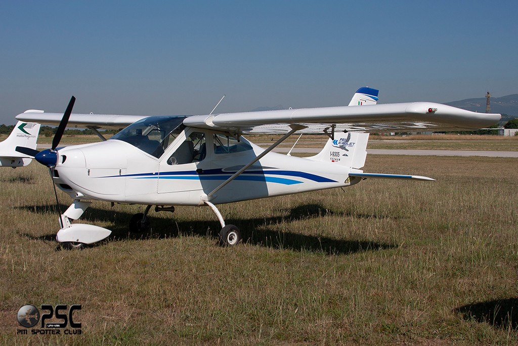 I-9305 - Tecnam P92 Eaglet @ Aeroporto Verona Boscomantico © Piti Spotter Club Verona