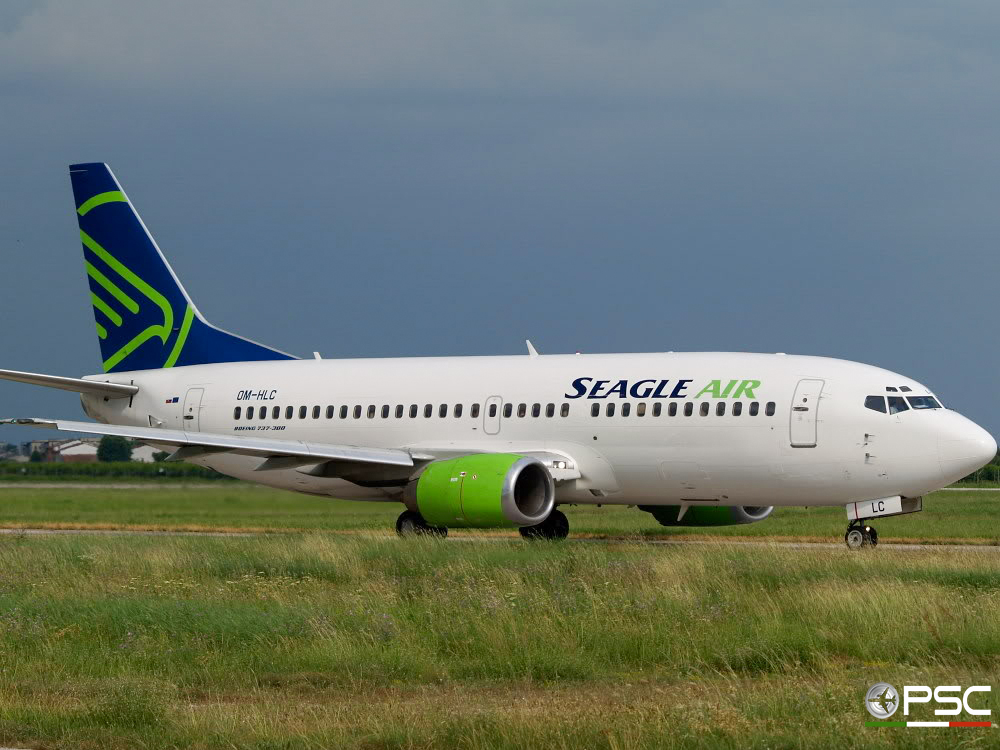 OM-HLC B737-33A 25119/2069 Seagle Air @ Aeroporto di Verona 06.07.2008  © Piti Spotter Club Verona