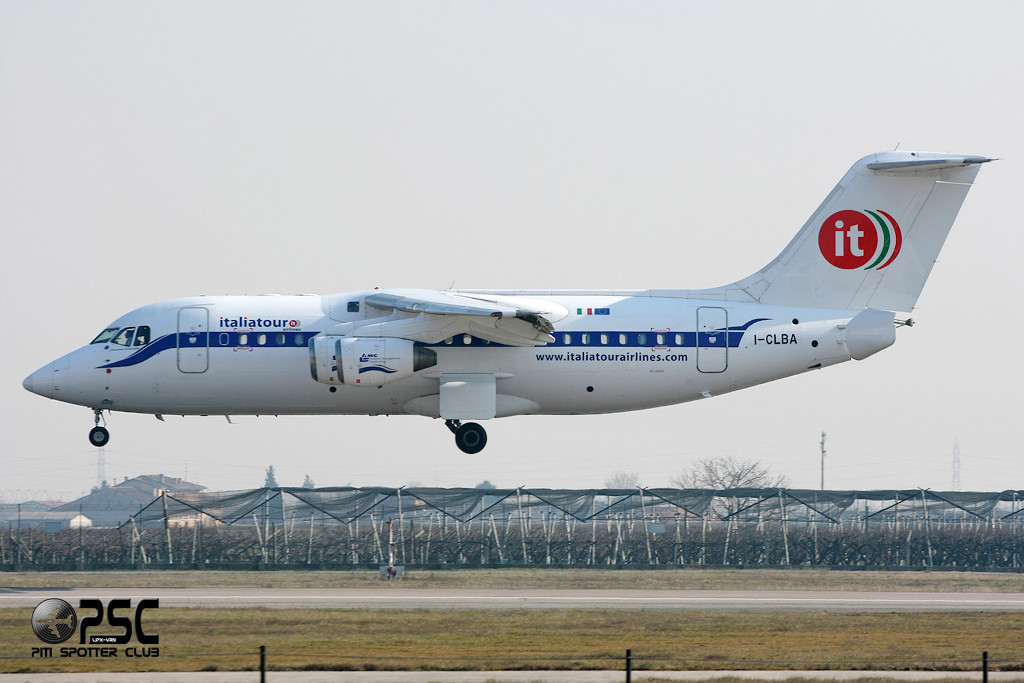 I-CLBA BAe146-RJ85 E2300 Italiatour Airlines