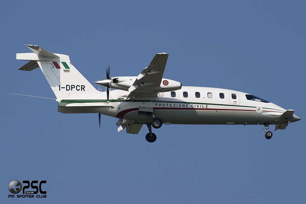 Italy - Protezione Civile - Piaggio P-180 Avanti - I-DPCR @ Aeroporto di Verona © Piti Spotter Club Verona