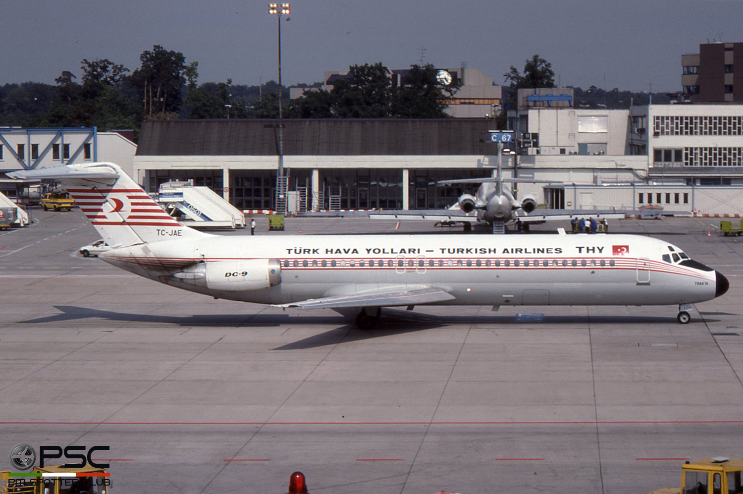TC-JAE DC-9-32 47489/528 Turkish Airlines - THY Türk Hava Yollari © 2018 courtesy of Marco Ceschi - Piti Spotter Club Verona