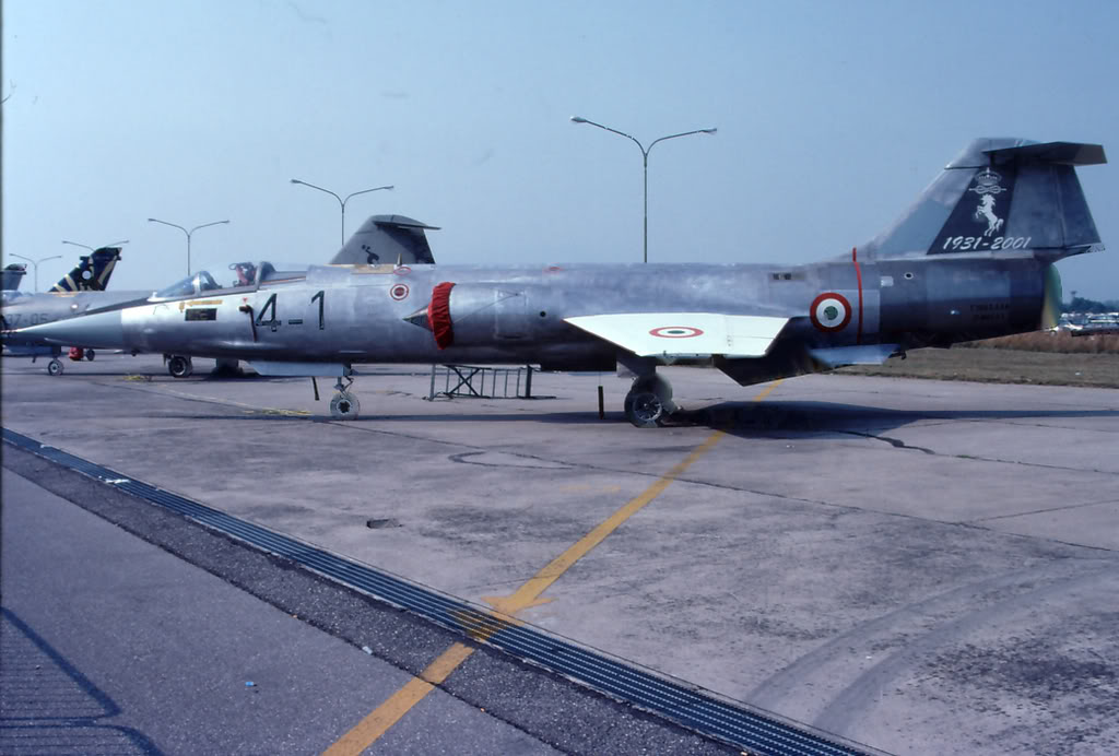 MM6505  4-1  F-104G  6505  Grosseto (GR) @ Aeroporto di Verona © Piti Spotter Club Verona 