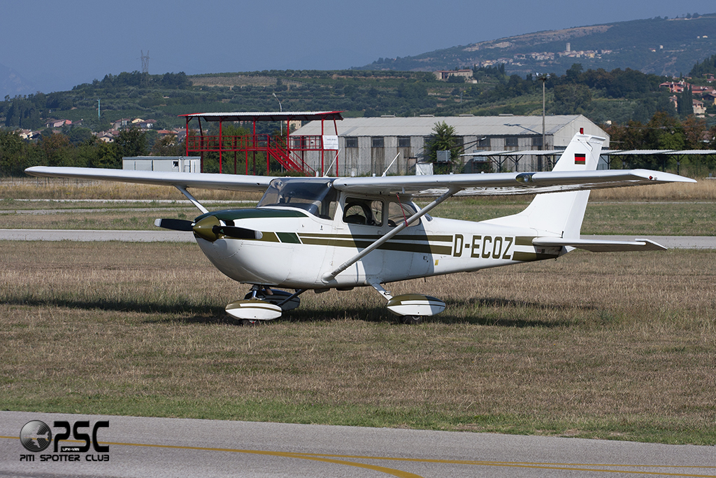 D-ECOZ Reims Aviation FR172H Rocket C172 0274 @ Aeroporto Verona Boscomantico © Piti Spotter Club Verona