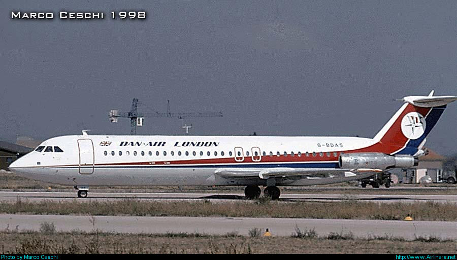 G-BDAS  BAe111-518FG  202  Dan-Air London   @ Aeroporto di Verona © Piti Spotter Club Verona