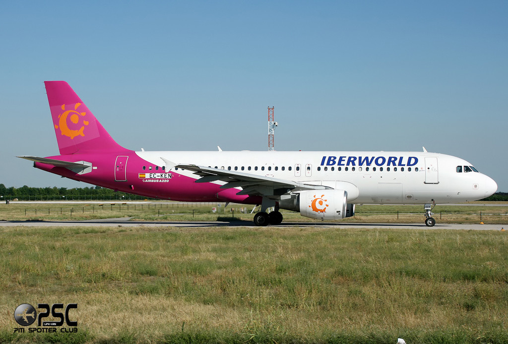 EC-KEN A320-214 1597 Iberworld Airlines