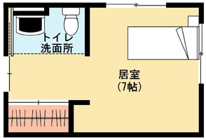  【　202号室　】