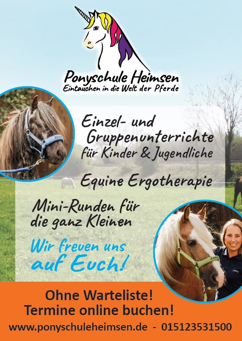 Angebote Ponyschule 2024