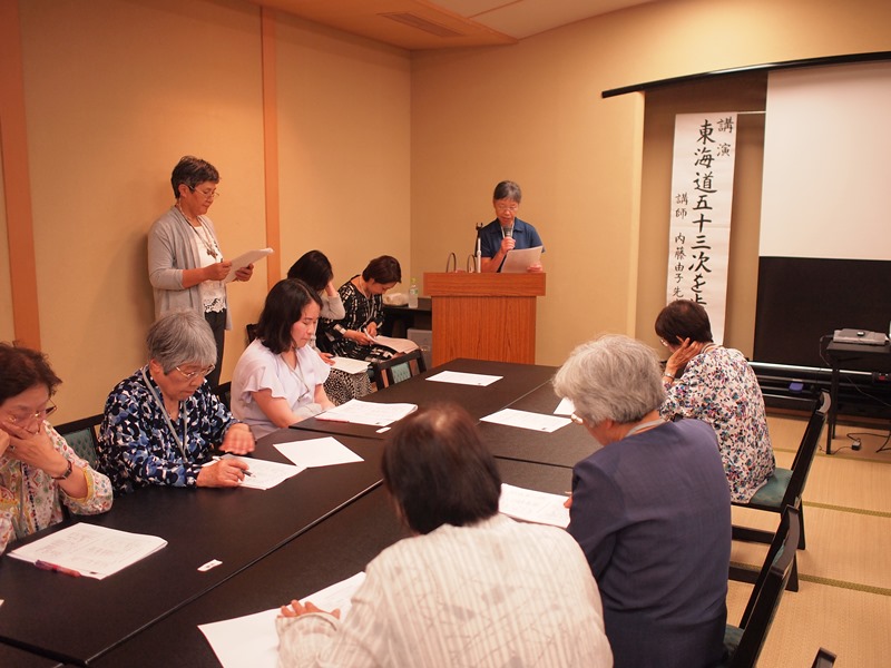 行事について、庶務担当から