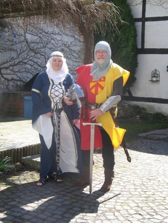 der Edle zu Ruppach und Goldhausen mit Tochter Edelfräulein Stephanie