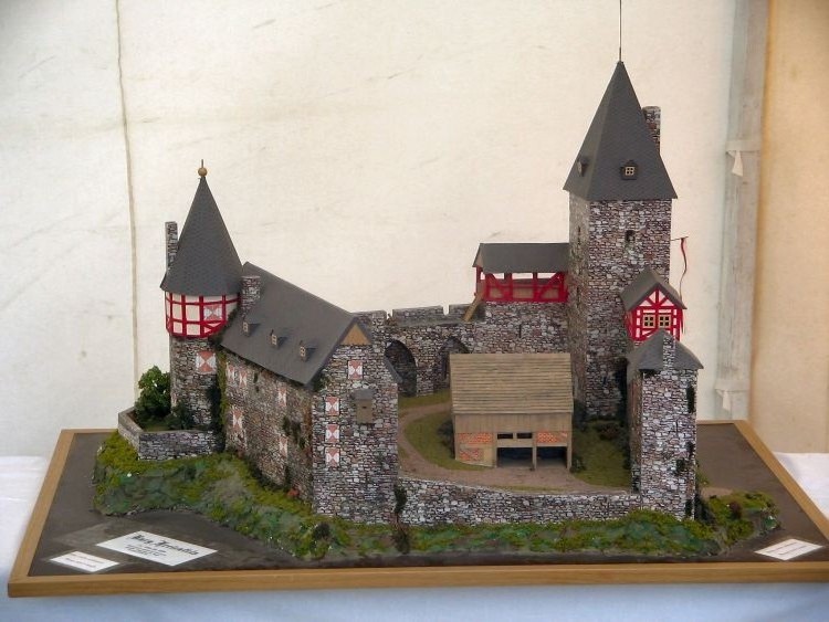 Modell der Burg Freienfels