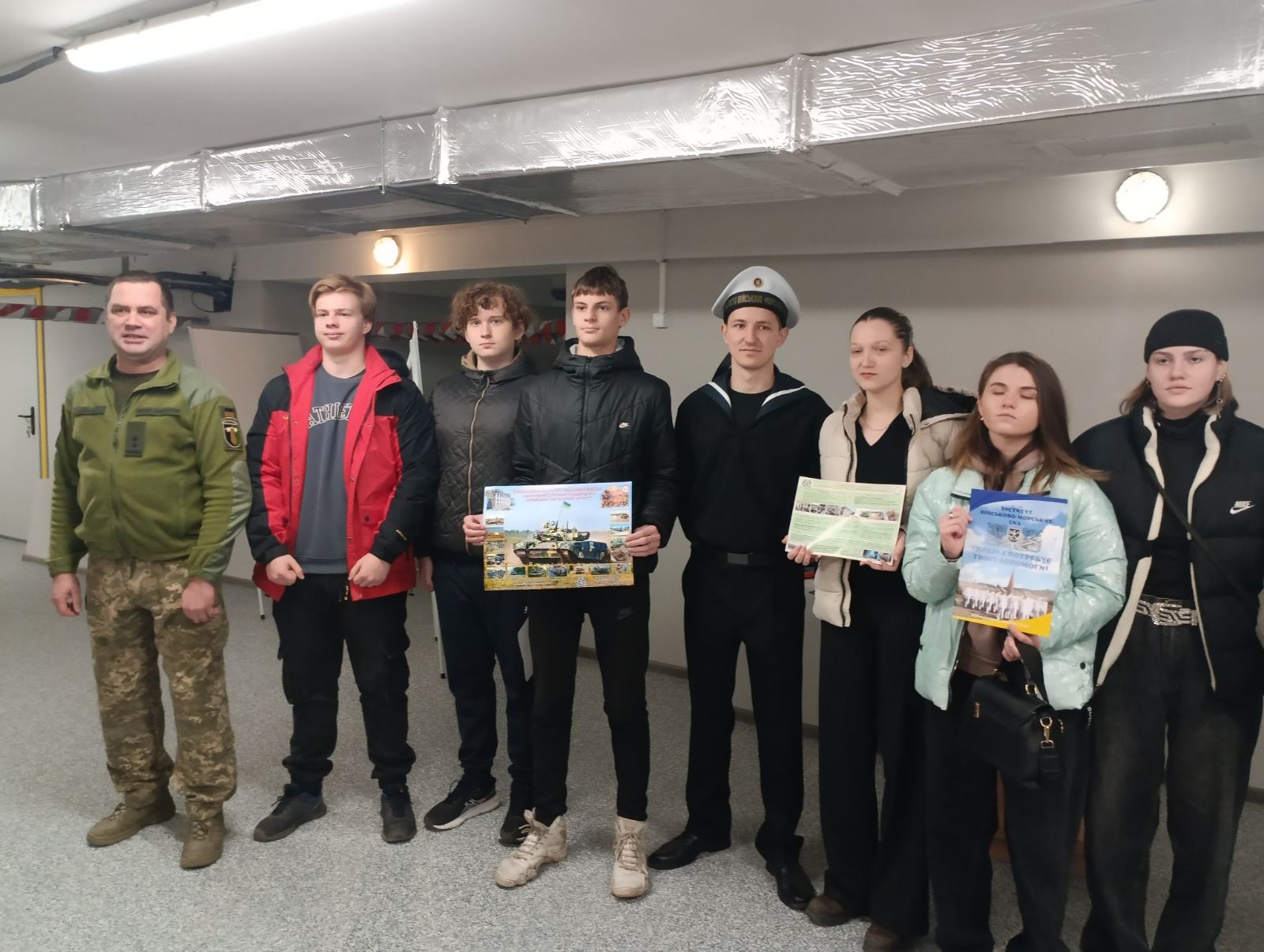 Профорієнтаційна зустріч із представниками вищих військових навчальних закладів