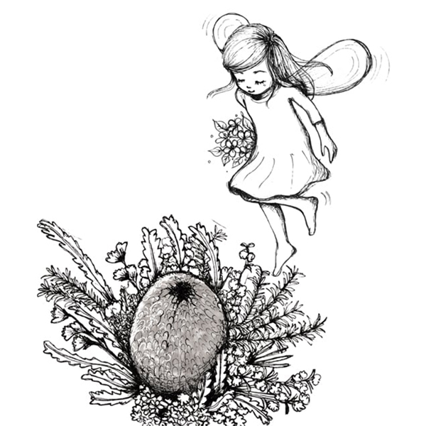お店のキャラクター／妖精絵師ともりーな