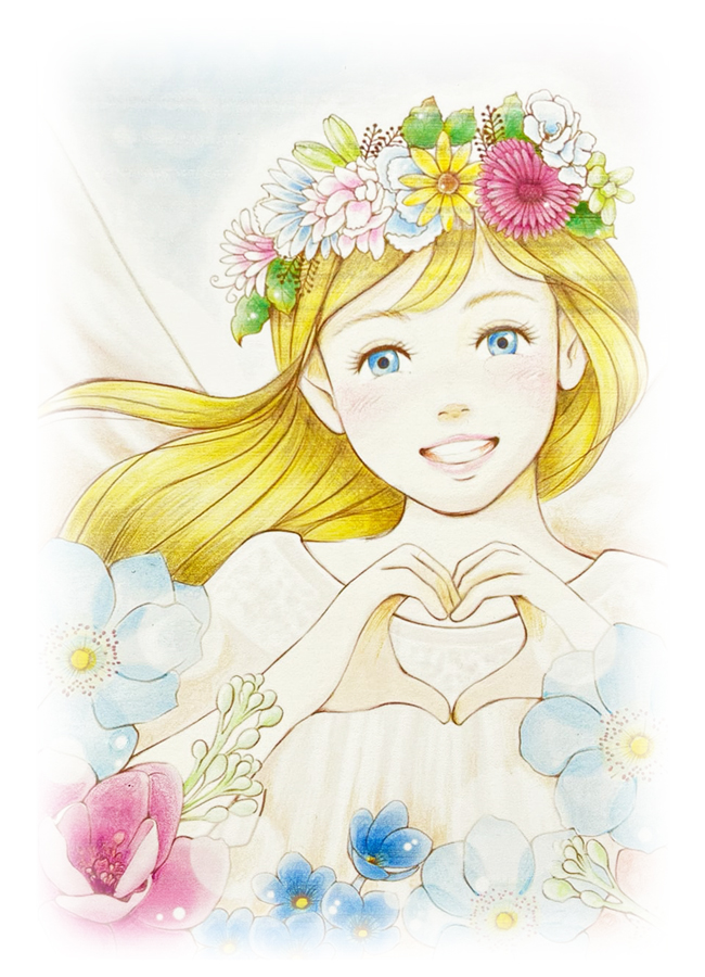 妖精絵師ともりーなの作品「光の祝福」