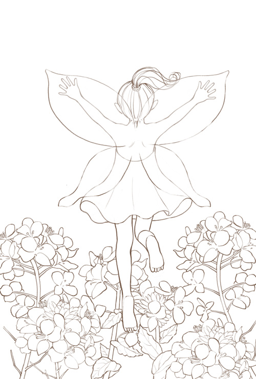 菜の花の妖精　ナナ