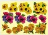 3D-Bögen Blumenmotive