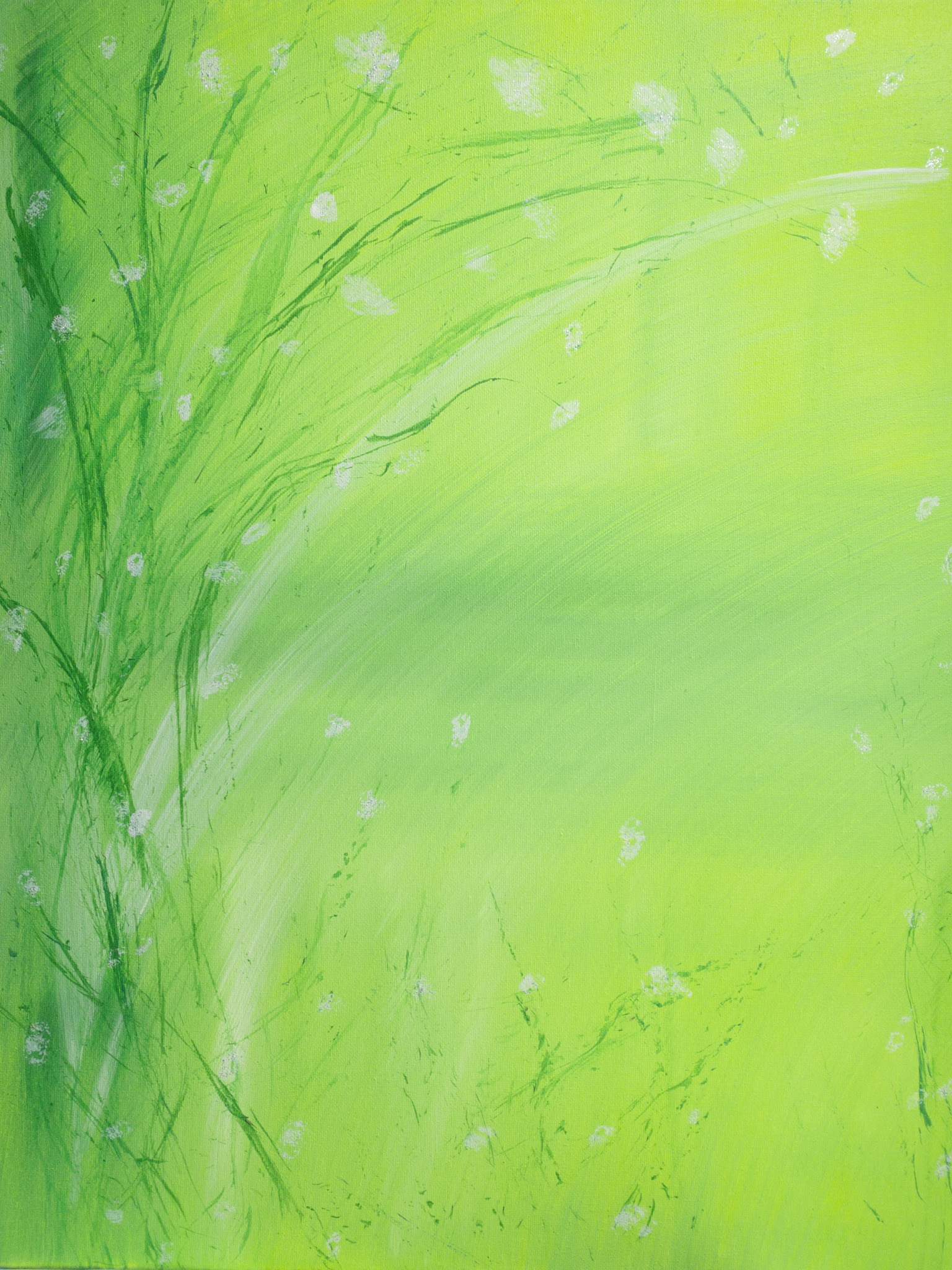"Leichtigkeit" 60 x 50 cm Acryl auf Leinwand