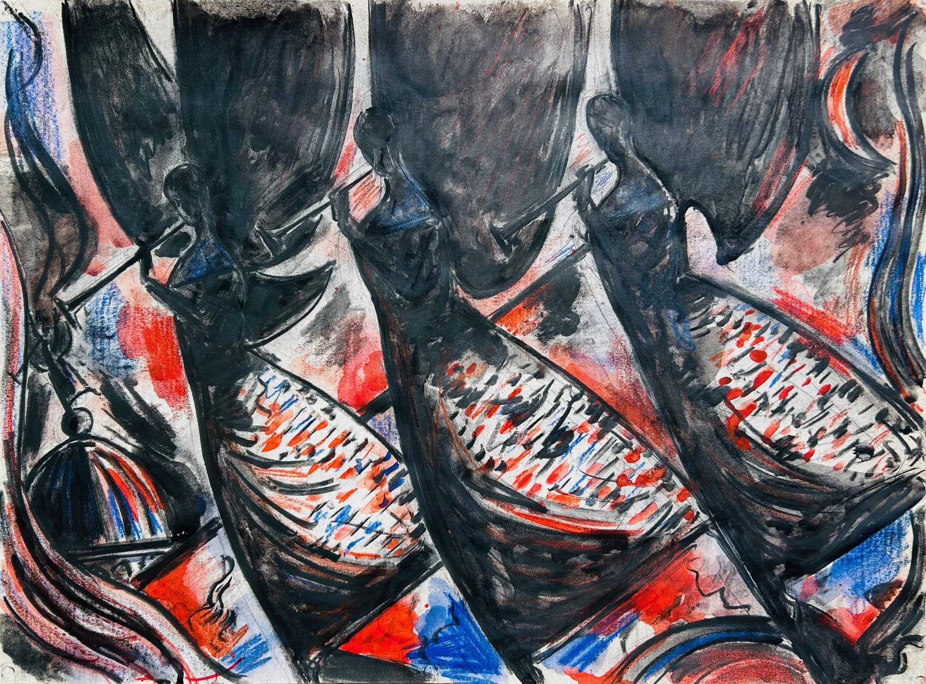 Hubertus Giebe, Drei Engel, 1992