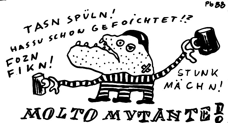 "TASSN SPÜLN!", 1988