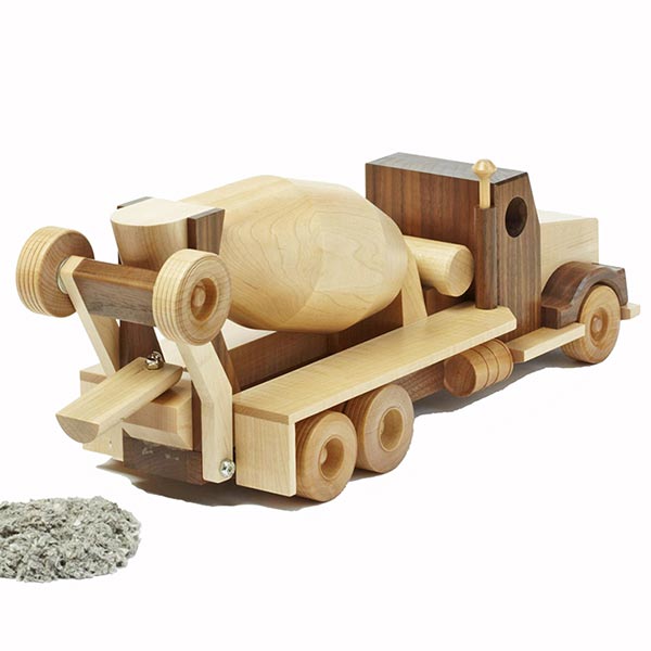 Cement Truck by WOOD Magazine Plans & Kits (Plan sold separately from