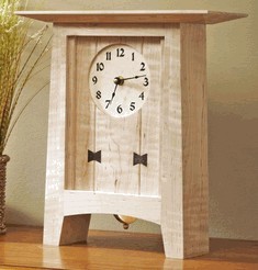 WOOD Magazine Bow-Tie Clock Plan & Parts