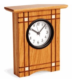 WOOD Magazine Criss-Cross Clock Plan & parts