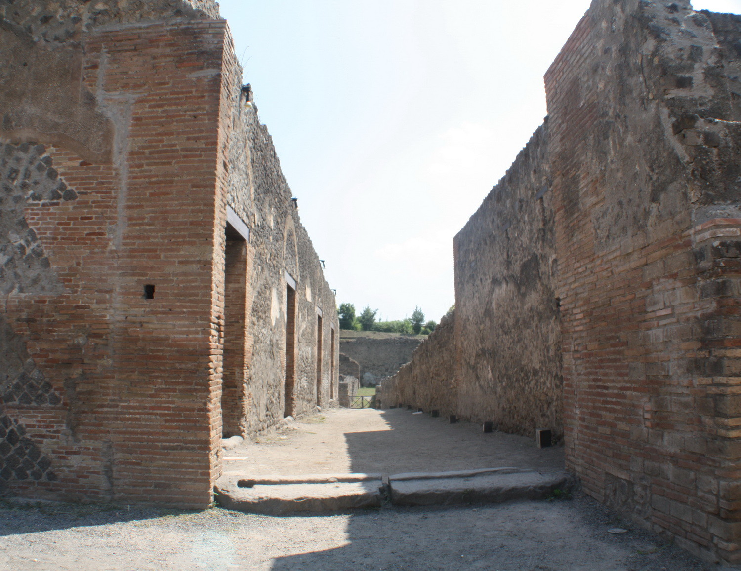 Gasse in Pompei