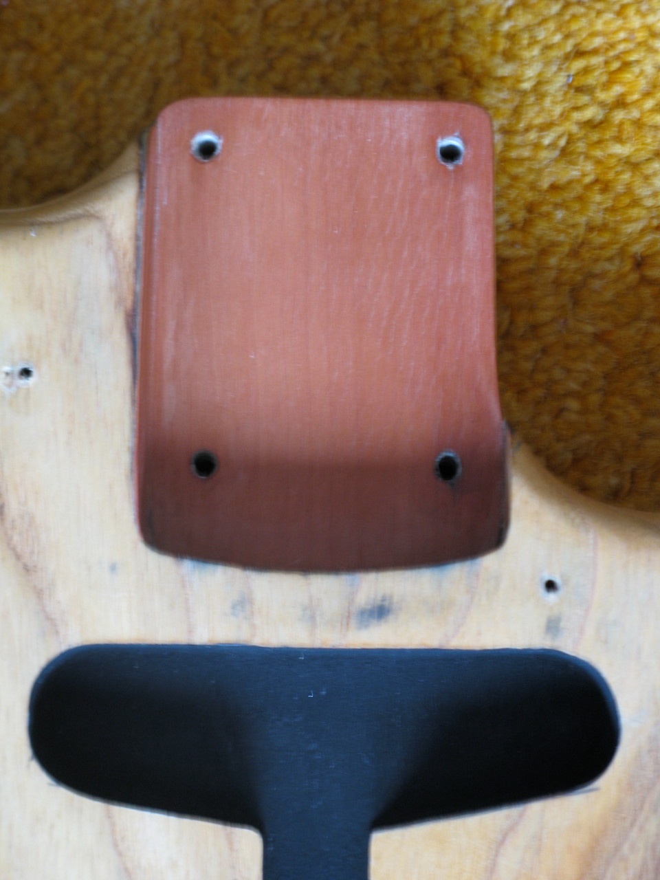 Halstasche repariert