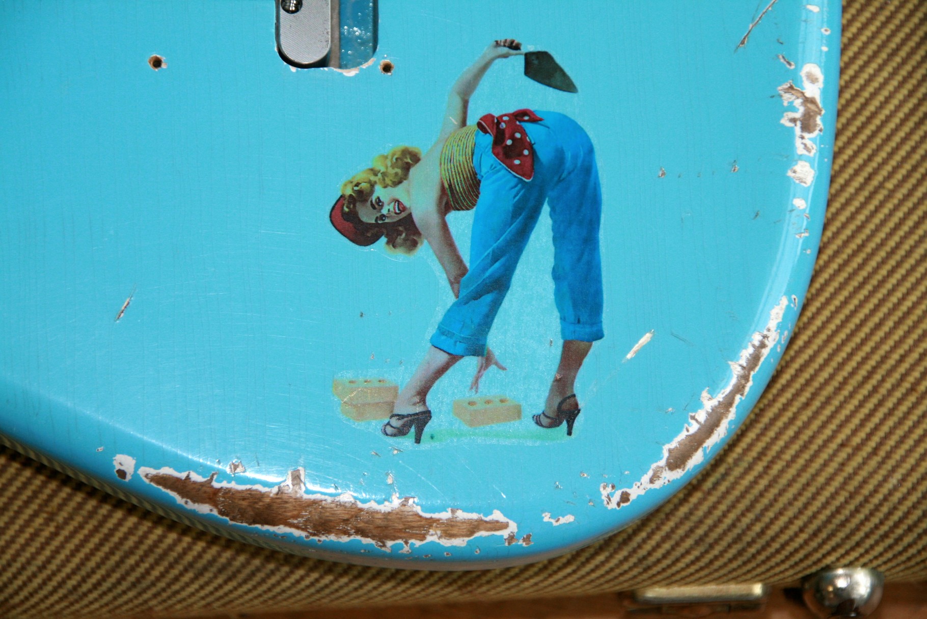 Waterdecal aufgebracht